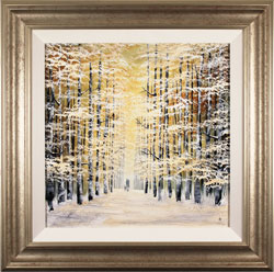 Jay Nottingham, Original oil painting on panel, Winter Wood Medium image. Click to enlarge