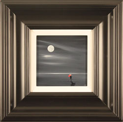 Jay Nottingham, Original oil painting on panel, Moonlight Kisses Medium image. Click to enlarge