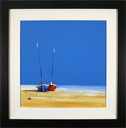 Jay Nottingham, Original oil painting on panel, Beachside Medium image. Click to enlarge