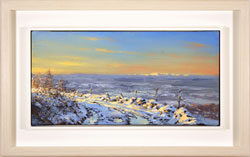 Julian Mason, Original oil painting on canvas, Winter Light Medium image. Click to enlarge