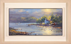 Julian Mason, Original oil painting on canvas, Dry Island, Badachro