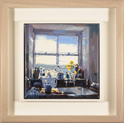 Julian Mason, Original oil painting on canvas, Studio View Medium image. Click to enlarge