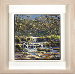 Julian Mason, Original oil painting on canvas, How Stean, Nidderdale Medium image. Click to enlarge