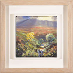 Julian Mason, Original oil painting on canvas, Mid Afternoon, Below Kinder Medium image. Click to enlarge