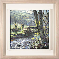 Julian Mason, Original oil painting on canvas, Signs of Spring Medium image. Click to enlarge