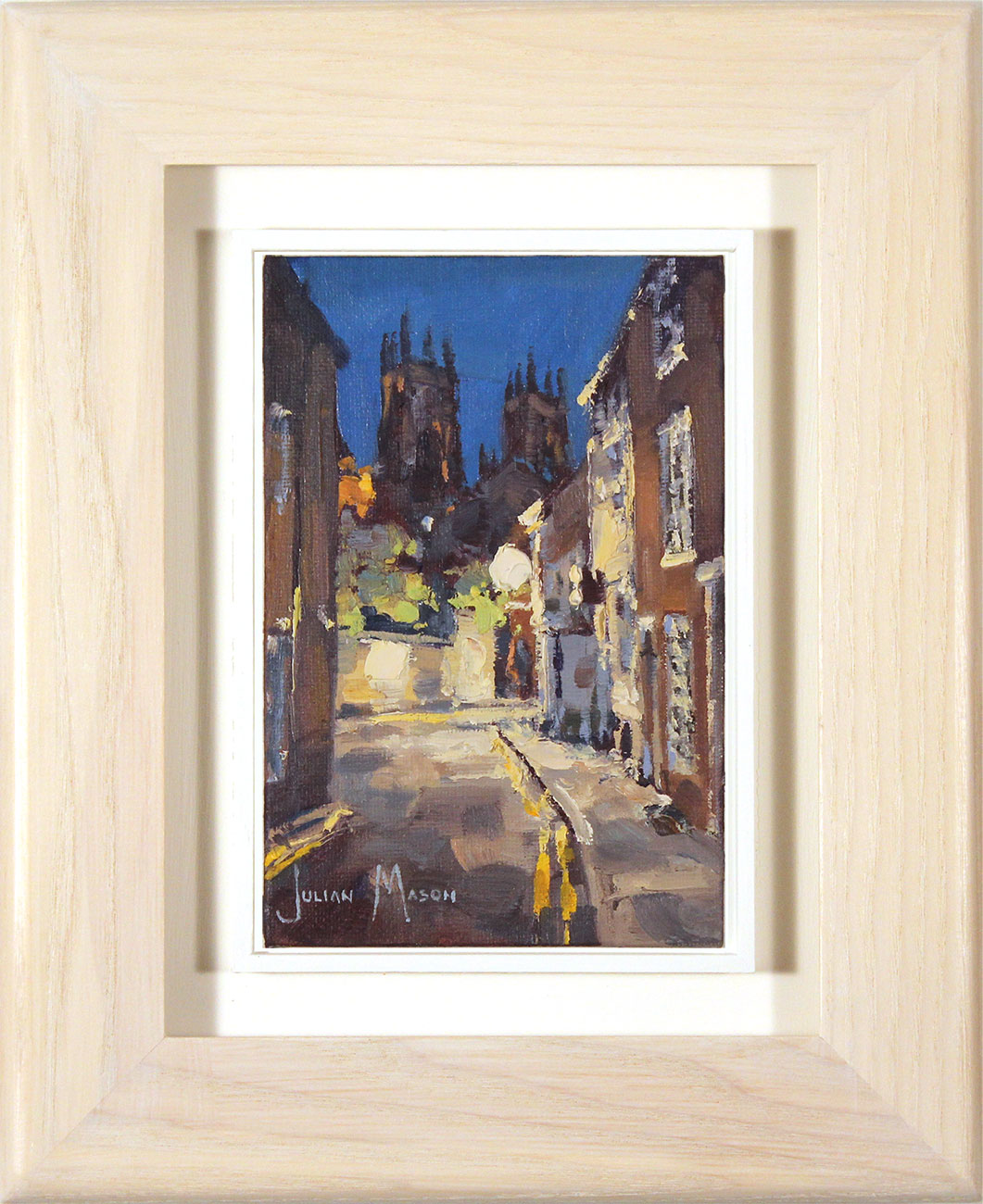 Julian Mason, Original oil painting on panel, Precentor's Court Click to enlarge