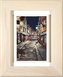 Julian Mason, Original oil painting on panel, The Shambles Medium image. Click to enlarge