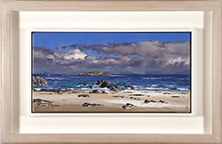 Julian Mason, Original oil painting on canvas, Eilean Annraidh, Iona Medium image. Click to enlarge