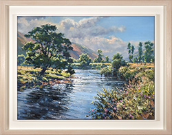 Julian Mason, Original oil painting on canvas, Near Starbotton, Wharfedale, Yorkshire Medium image. Click to enlarge