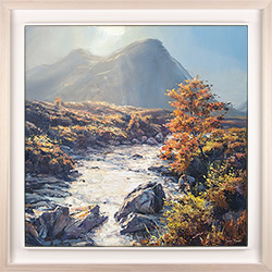 Julian Mason, Original oil painting on canvas, Stob Dearg from the West Highland Way Medium image. Click to enlarge