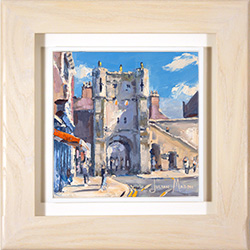Julian Mason, Original oil painting on canvas, Bootham Bar