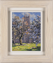 Julian Mason, Original oil painting on canvas, Dean's Park