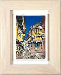 Julian Mason, Original oil painting on canvas, Newgate off Kings Square