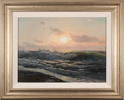 Juriy Ohremovich, Original oil painting on canvas, Breaking Waves  Medium image. Click to enlarge