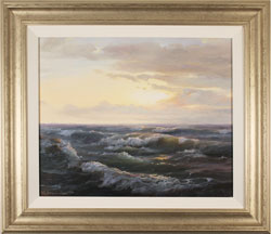 Juriy Ohremovich, Original oil painting on canvas, Sunrise Tides Medium image. Click to enlarge
