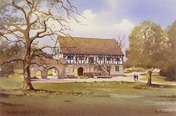 Ken Burton, Watercolour, The Hospitium, York Medium image. Click to enlarge