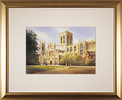 Ken Burton, Watercolour, York Minster Medium image. Click to enlarge