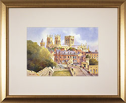 Ken Burton, Watercolour, City Walls, York Medium image. Click to enlarge