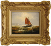 Ken Hammond, Original oil painting on canvas, Sailing Boat Medium image. Click to enlarge