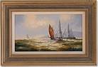 Ken Hammond, Original oil painting on canvas, Marine Scene Medium image. Click to enlarge