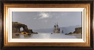 Les Spence, Original oil painting on canvas, East Coast Cove Medium image. Click to enlarge