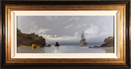 Les Spence, Original oil painting on canvas, Smuggler's Cove