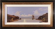 Les Spence, Original oil painting on canvas, Smuggler's Cove Medium image. Click to enlarge