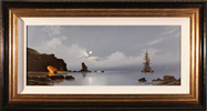 Les Spence, Original oil painting on canvas, Smuggler's Cove Medium image. Click to enlarge