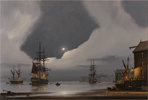 Les Spence, Original oil painting on canvas, Nightwatch Medium image. Click to enlarge