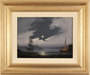 Les Spence, Original oil painting on canvas, Moon Light Medium image. Click to enlarge