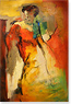 Maria de Vries, Original oil painting on canvas, Untitled Medium image. Click to enlarge