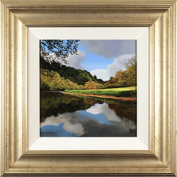 Michael James Smith, Original oil painting on panel, Calm Waters Medium image. Click to enlarge