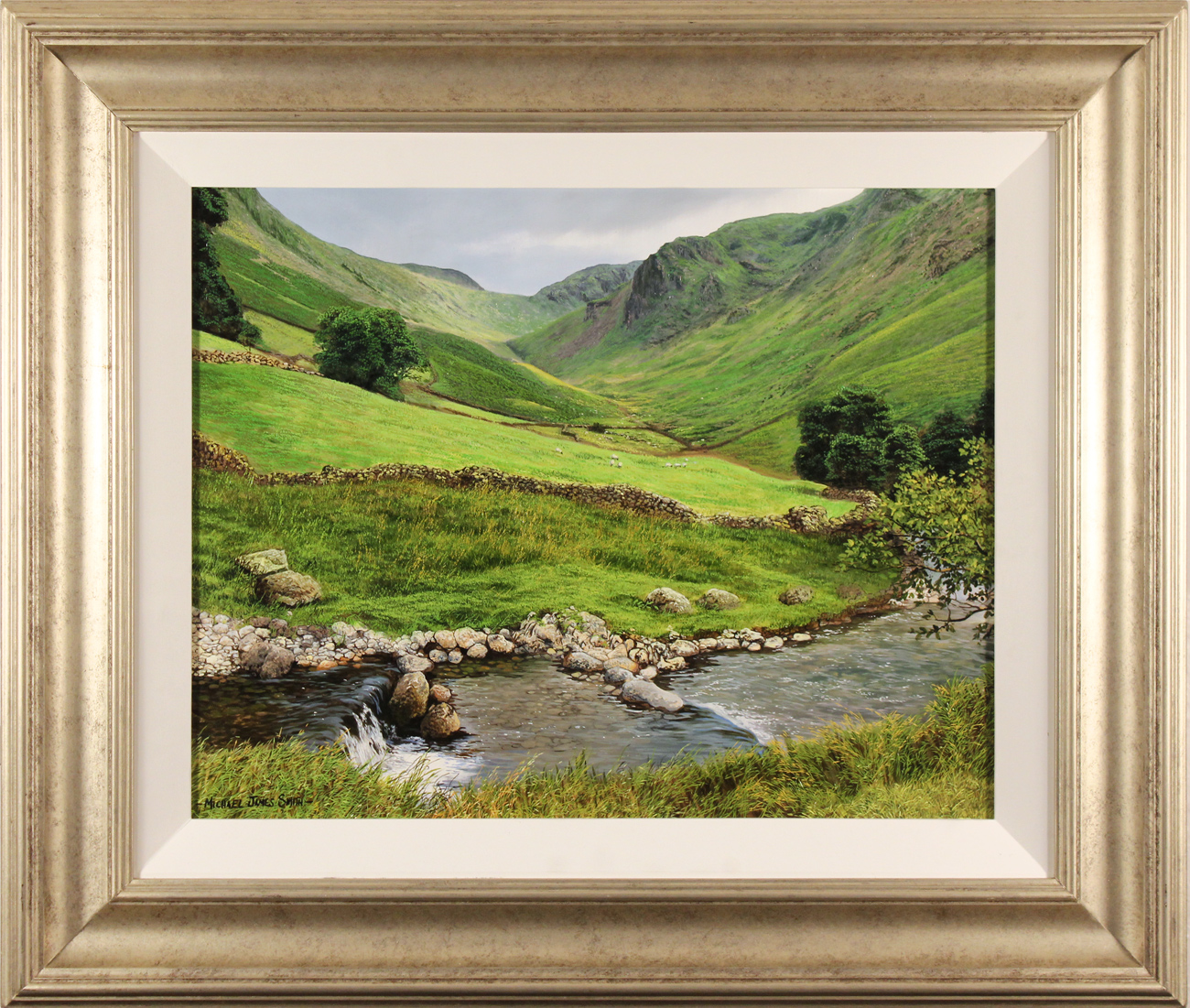 Michael James Smith, Original oil painting on panel, Cumbria Click to enlarge