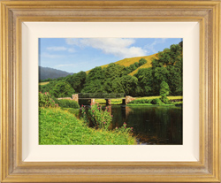 Michael James Smith, Original oil painting on panel, Bridge Across the River Medium image. Click to enlarge