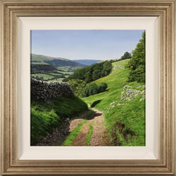Michael James Smith, Original oil painting on panel, Yorkshire Dales Medium image. Click to enlarge
