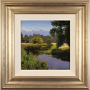 Michael James Smith, Original oil painting on panel, The River Gipping Medium image. Click to enlarge