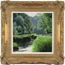 Michael James Smith, Original oil painting on panel, Peaceful Moment Medium image. Click to enlarge