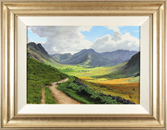 Michael James Smith, Original oil painting on canvas, Glen Coe, Scotland Medium image. Click to enlarge