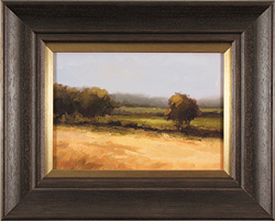 Michael John Ashcroft, ROI, Original oil painting on panel, Green and Gold Medium image. Click to enlarge