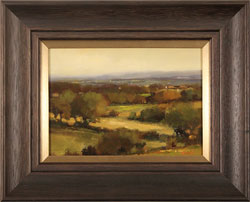 Michael John Ashcroft, ROI, Original oil painting on panel, On the Edge of Autumn Medium image. Click to enlarge