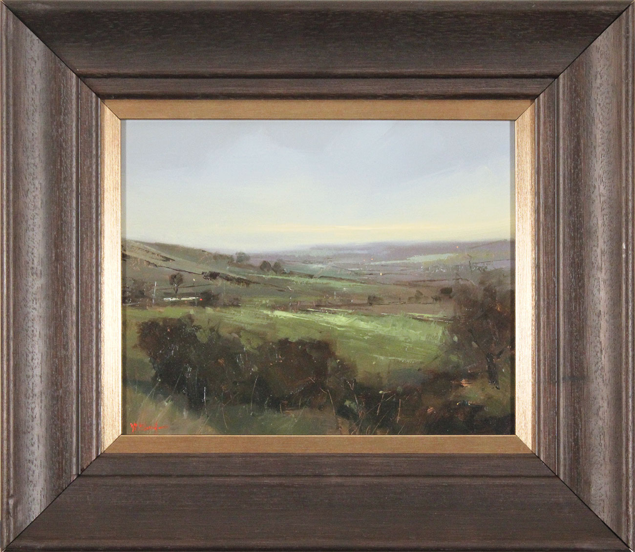 Michael John Ashcroft, ROI Original oil painting on panel, A Distant