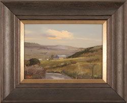 Michael John Ashcroft, ROI, Original oil painting on panel, Road to Harrogate Medium image. Click to enlarge