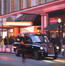 Michael John Ashcroft, ROI, Original oil painting on panel, Night Rider Medium image. Click to enlarge