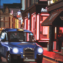 Michael John Ashcroft, ROI, Original oil painting on panel, Soho Pickup Medium image. Click to enlarge