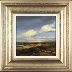 Michael John Ashcroft, ROI, Original oil painting on panel, Autumn Gold, Yorkshire Medium image. Click to enlarge