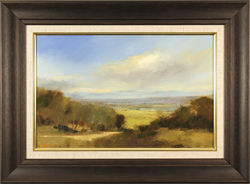 Michael John Ashcroft, ROI, Original oil painting on panel, Gateway to the Moors Medium image. Click to enlarge