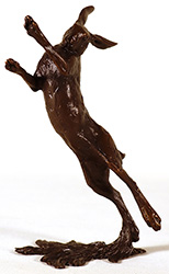 Michael Simpson, Bronze, Medium Hare Boxing Medium image. Click to enlarge