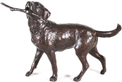 Michael Simpson, Bronze, Country Walk Medium image. Click to enlarge