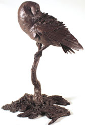 Michael Simpson, Bronze, Night Owl Medium image. Click to enlarge