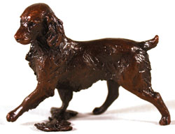 Michael Simpson, Bronze, Small Springer Spaniel Medium image. Click to enlarge